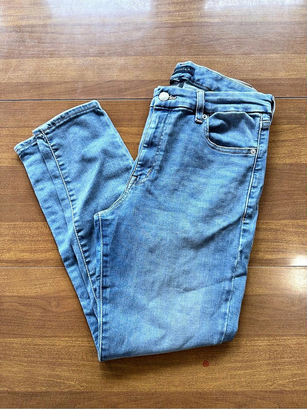 Aeropostale High Rise Curvy Jegging Blue Size 12
